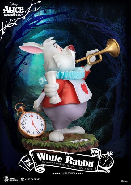 THE WHITE RABBIT - DISNEY MASTERCRAFT