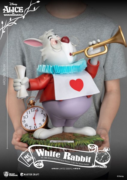 THE WHITE RABBIT - DISNEY MASTERCRAFT