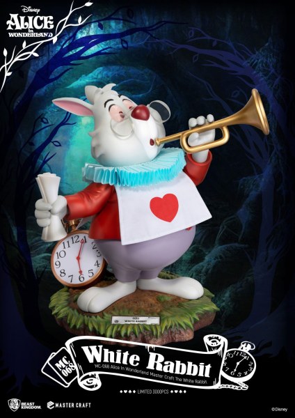 THE WHITE RABBIT - DISNEY MASTERCRAFT