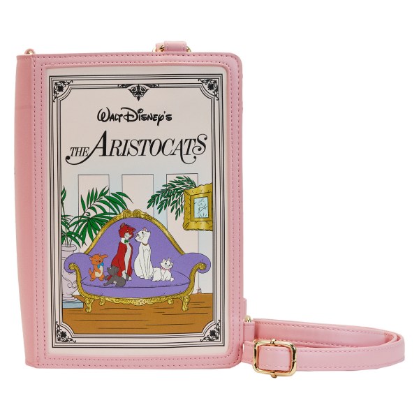 SHOULDER BAG THE ARISTOCATS CLASSIC BOOK - DISNEY LOUNGEFLY