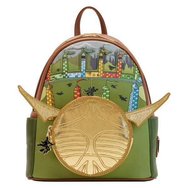 MINI GOLDEN BACKPACK - HARRY POTTER LOUNGEFLY