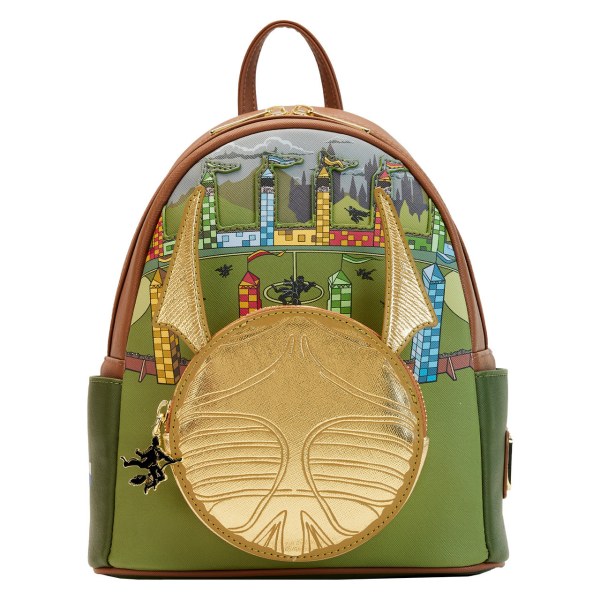 MINI GOLDEN BACKPACK - HARRY POTTER LOUNGEFLY