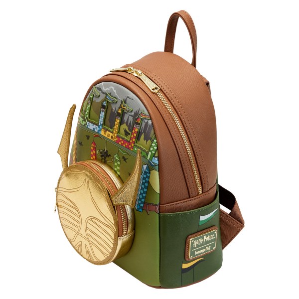 MINI GOLDEN BACKPACK - HARRY POTTER LOUNGEFLY