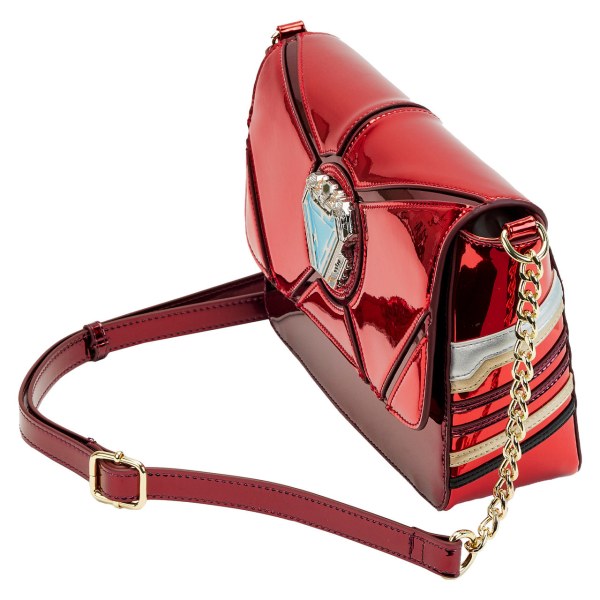 IRON MAN 15TH ANNIVERSARY COSPLAY SHOULDER BAG - MARVEL LOUNGEFLY