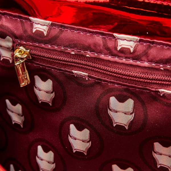 IRON MAN 15TH ANNIVERSARY COSPLAY SHOULDER BAG - MARVEL LOUNGEFLY