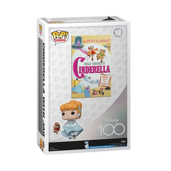 FUNKO POP! 12 - CINDERELLA MOVIE POSTER DISNEY'S 100TH