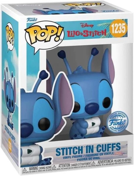 FUNKO POP! 1235 - LILO & STITCH - STITCH IN CUFFS