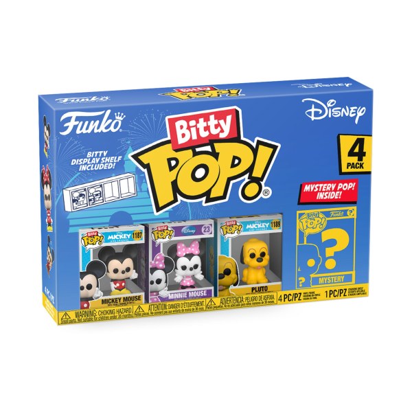 4-PACK FUNKO BITTY POP! - MICKEY & HIS FRIENDS