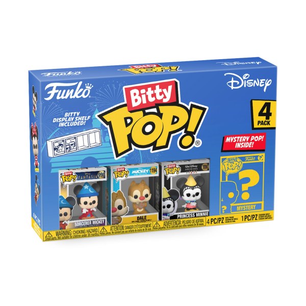 4-PACK FUNKO BITTY POP! - MICKEY SORCER