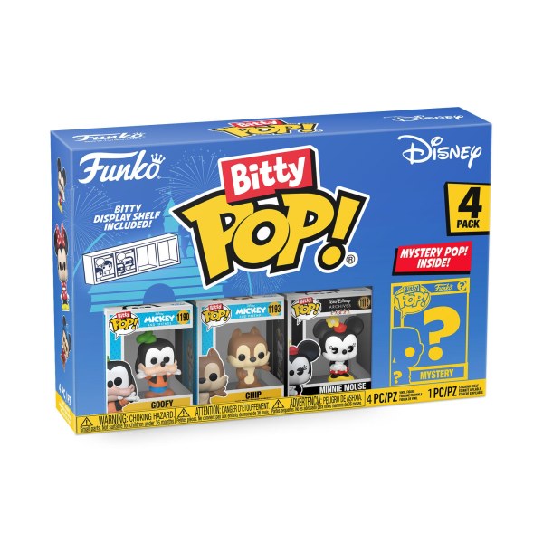 4-PACK FUNKO BITTY POP! - GOOFY