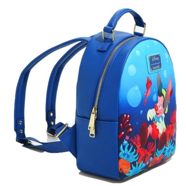PINOCCHIO CORAL MINI BACKPACK - DISNEY LOUNGEFLY