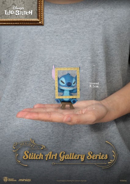 PACK OF 6 ART GALLERY STITCH FIGURINES - DISNEY MINI EGG ATTACK