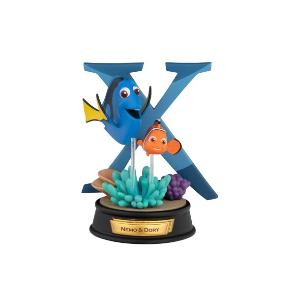 6-PACK PIXAR ALPHABET FIGURES - 100 YEARS OF WONDER DISNEY MINI EGG ATTACK
