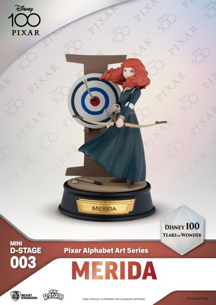 6-PACK PIXAR ALPHABET FIGURES - 100 YEARS OF WONDER DISNEY MINI EGG ATTACK