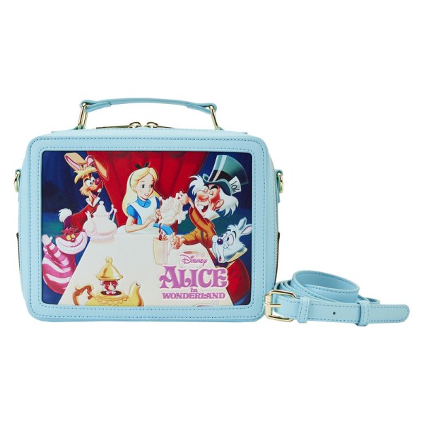 ALICE IN WONDERLAND LUNCHBOX SHOULDER BAG - DISNEY LOUNGEFLY