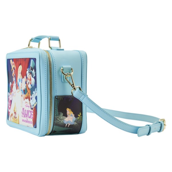 ALICE IN WONDERLAND LUNCHBOX SHOULDER BAG - DISNEY LOUNGEFLY