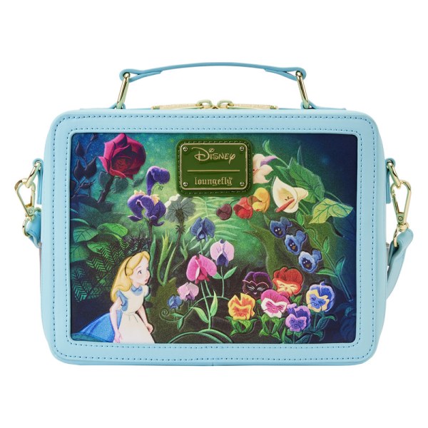 ALICE IN WONDERLAND LUNCHBOX SHOULDER BAG - DISNEY LOUNGEFLY