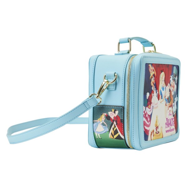 ALICE IN WONDERLAND LUNCHBOX SHOULDER BAG - DISNEY LOUNGEFLY