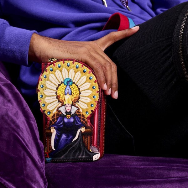 WALLET THE EVIL QUEEN ON HER THRONE - DISNEY LOUNGEFLY