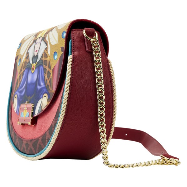 SHOULDER BAG THE EVIL QUEEN ON HER THRONE - DISNEY LOUNGEFLY