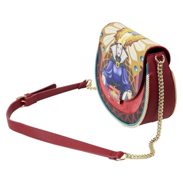 SHOULDER BAG THE EVIL QUEEN ON HER THRONE - DISNEY LOUNGEFLY