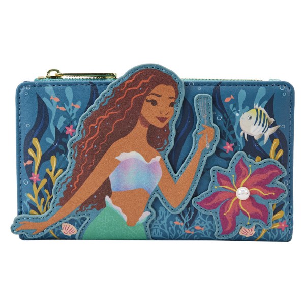 THE LITTLE MERMAID LIVE ACTION WALLET - DISNEY LOUNGEFLY