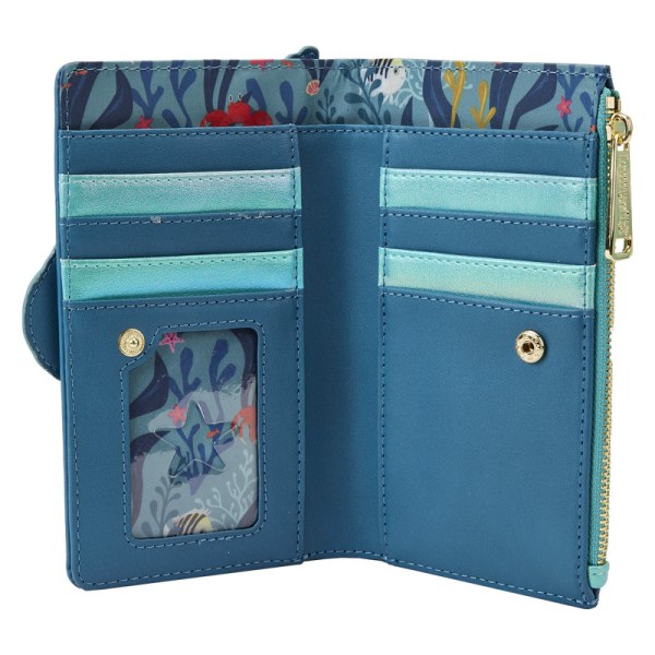 THE LITTLE MERMAID LIVE ACTION WALLET - DISNEY LOUNGEFLY