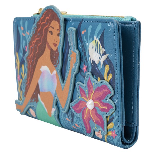 THE LITTLE MERMAID LIVE ACTION WALLET - DISNEY LOUNGEFLY