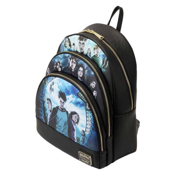 MINI BACKPACK MOVIE POSTERS TRIPLE POCKET - HARRY POTTER LOUNGEFLY