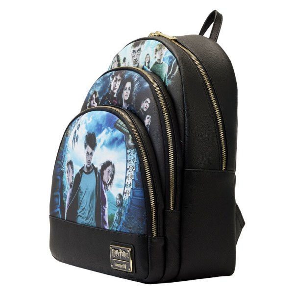 MINI BACKPACK MOVIE POSTERS TRIPLE POCKET - HARRY POTTER LOUNGEFLY