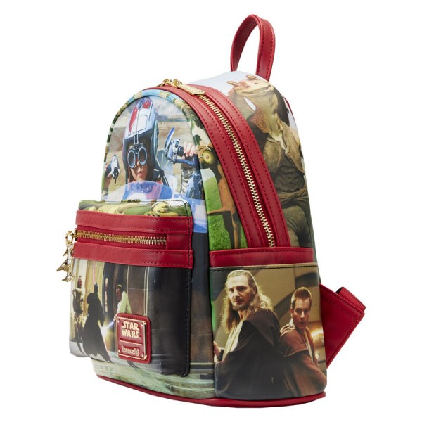 MINI BACKPACK STAR WARS THE PHANTOM MENACE FINAL FRAMES - STAR WARS LOUNGEFLY