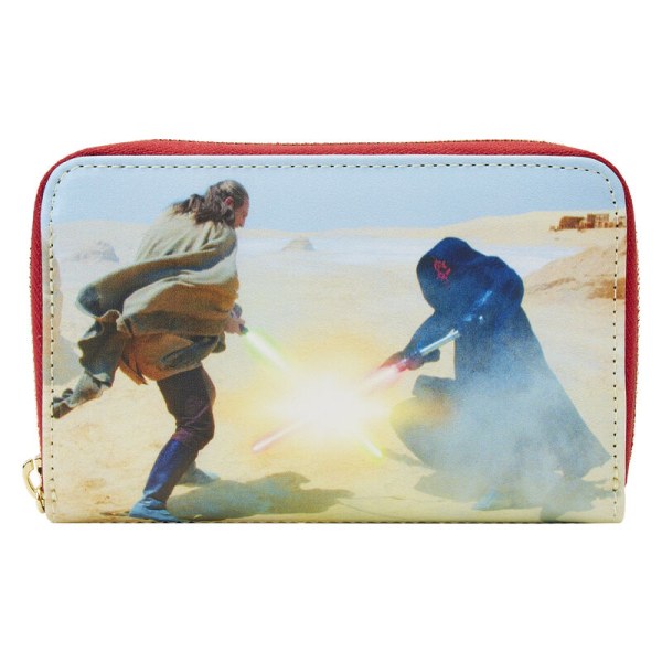 STAR WARS WALLET THE PHANTOM MENACE FINAL FRAMES - STAR WARS LOUNGEFLY