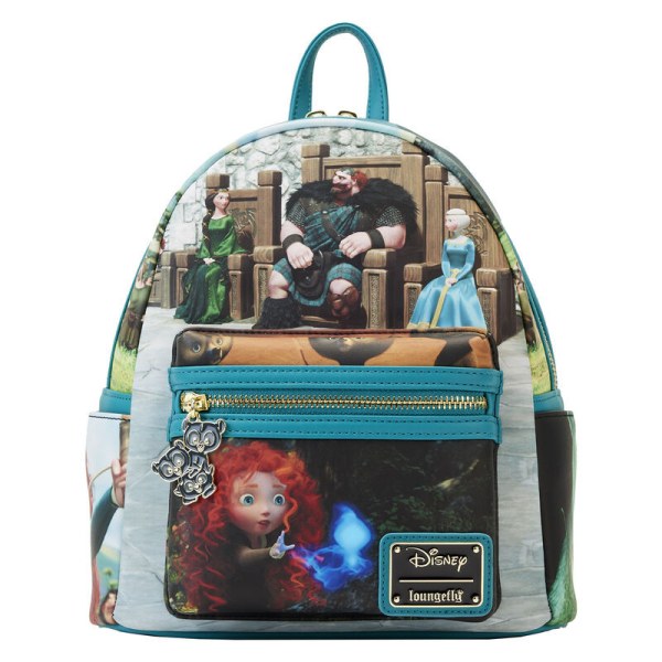 MERIDA PRINCESS SCENES MINI BACKPACK - DISNEY LOUNGEFLY