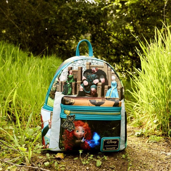 MERIDA PRINCESS SCENES MINI BACKPACK - DISNEY LOUNGEFLY
