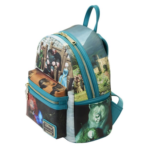 MERIDA PRINCESS SCENES MINI BACKPACK - DISNEY LOUNGEFLY