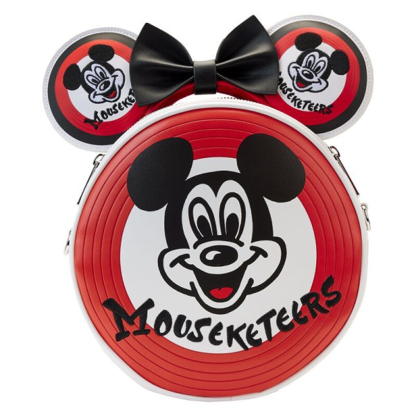DISNEY100 MICKEY MOUSEKETEER SHOULDER BAG - DISNEY LOUNGEFLY