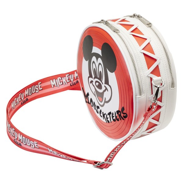 DISNEY100 MICKEY MOUSEKETEER SHOULDER BAG - DISNEY LOUNGEFLY
