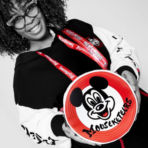 DISNEY100 MICKEY MOUSEKETEER SHOULDER BAG - DISNEY LOUNGEFLY