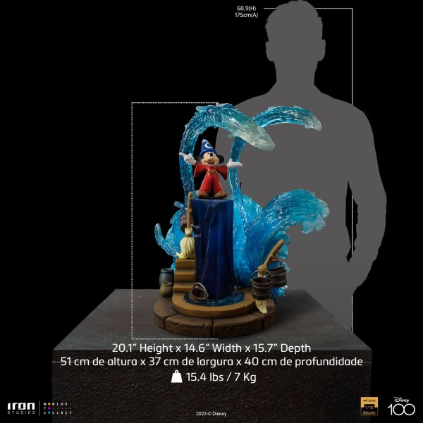 MICKEY FANTASIA DELUXE ART SCALE - DISNEY