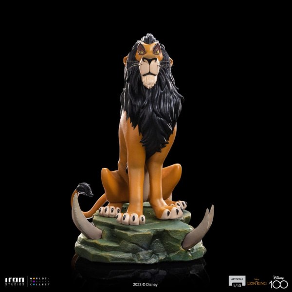 The Lion King statuette 1/10 Art Scale Scar Regular 16 cm