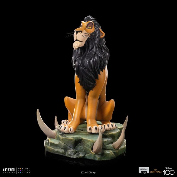 The Lion King statuette 1/10 Art Scale Scar Regular 16 cm