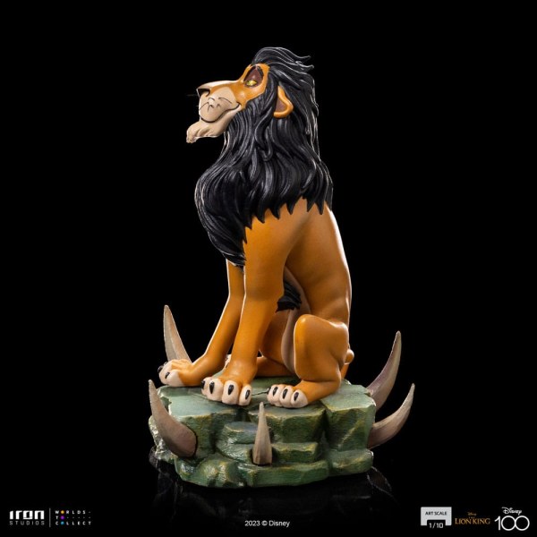 The Lion King statuette 1/10 Art Scale Scar Regular 16 cm