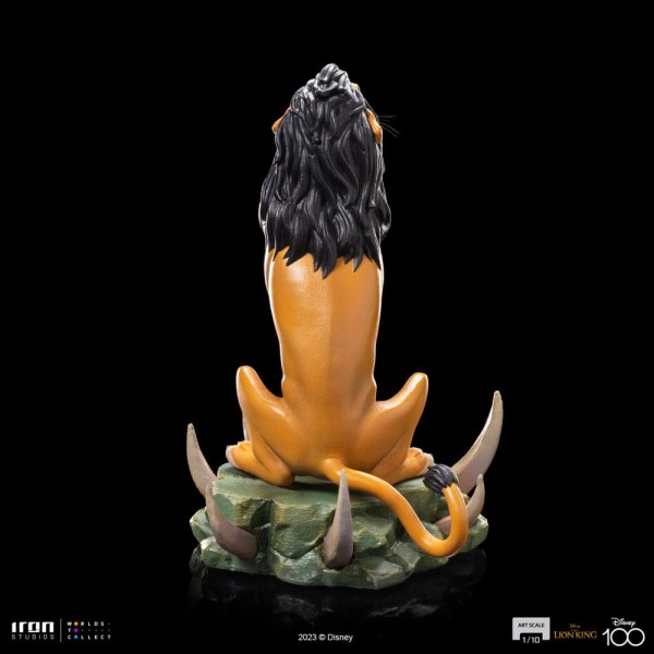 The Lion King statuette 1/10 Art Scale Scar Regular 16 cm
