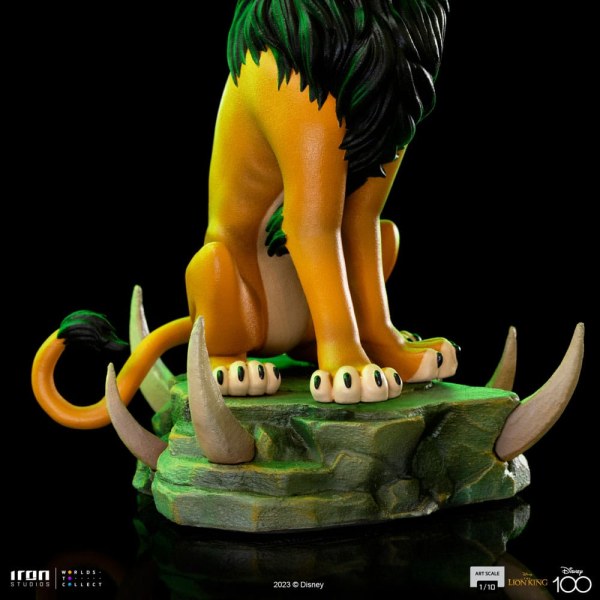The Lion King statuette 1/10 Art Scale Scar Regular 16 cm