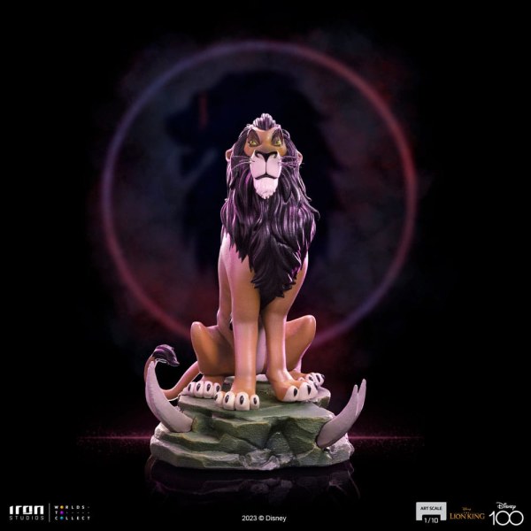 The Lion King statuette 1/10 Art Scale Scar Regular 16 cm
