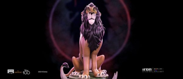 The Lion King statuette 1/10 Art Scale Scar Regular 16 cm