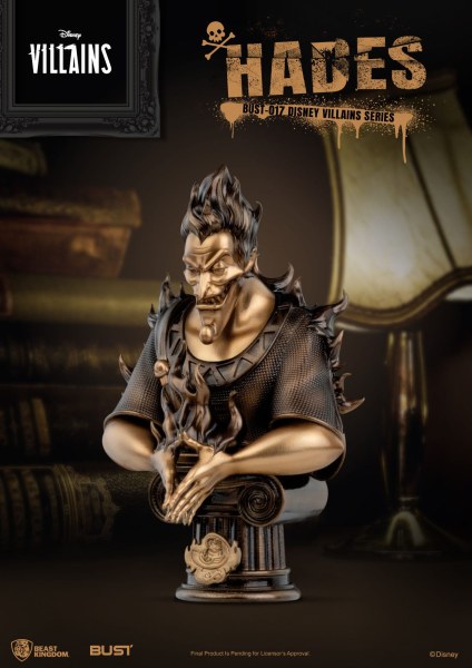 HADES BUST - DISNEY VILLAINS SERIES