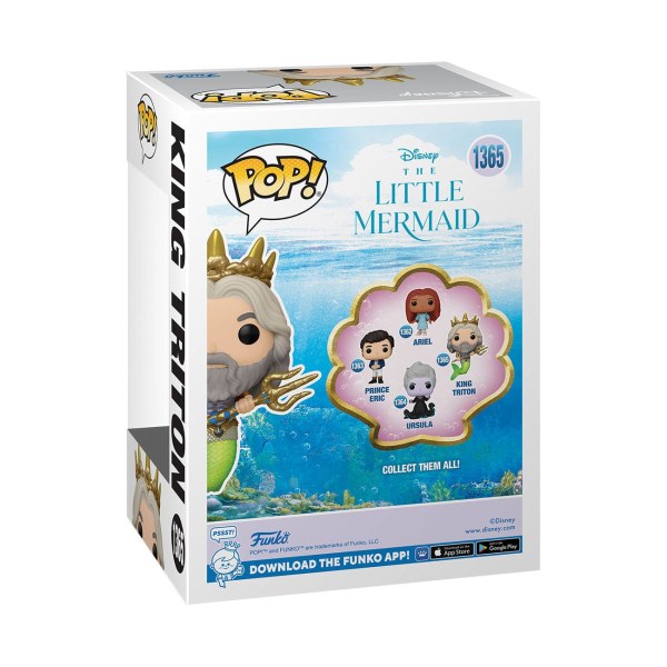 FUNKO POP! 1365 - THE LITTLE MERMAID - KING TRITON