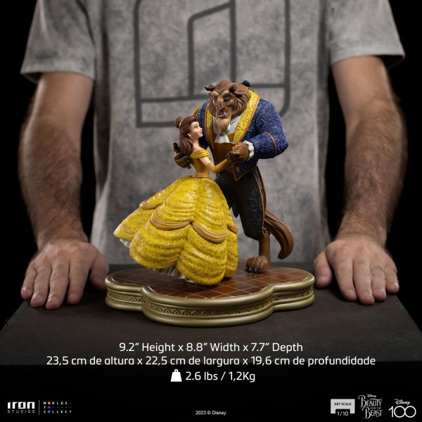 BELLE AND THE BEAST ART SCALE - DISNEY