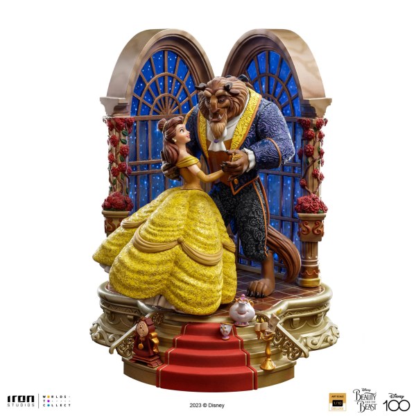 BELLE AND THE BEAST DELUXE ART SCALE - DISNEY
